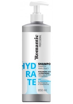 Шампунь для сухого волосся Romantic Professional Hydrate Shampoo, 850 мл